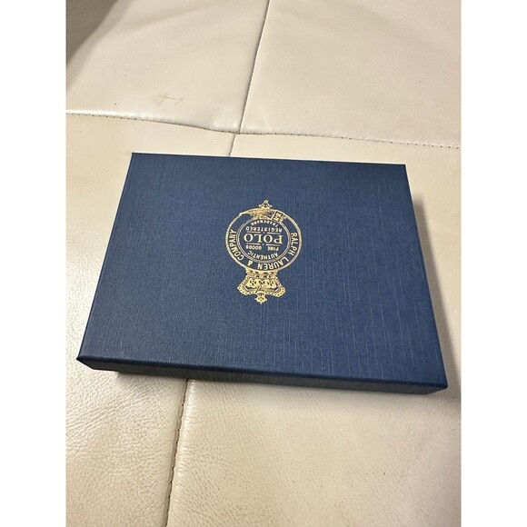 NIB POLO RALPH LAUREN Men's  Leather Card Case SMOOTH LEATHER BROWN - Picture 2 of 13